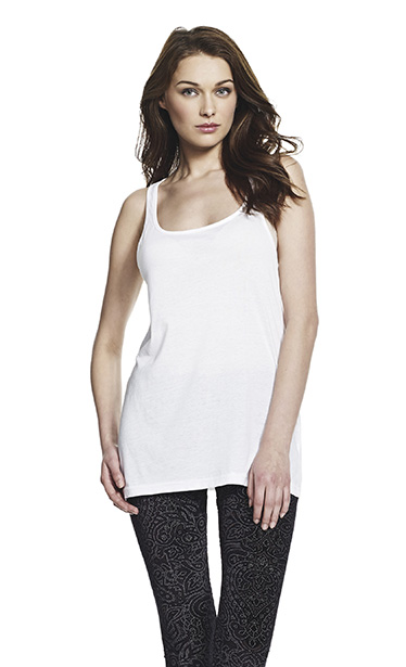 Continental Clothing XT40 CAMISETA DE TIRANTES TENCEL MEZCLADO MUJER