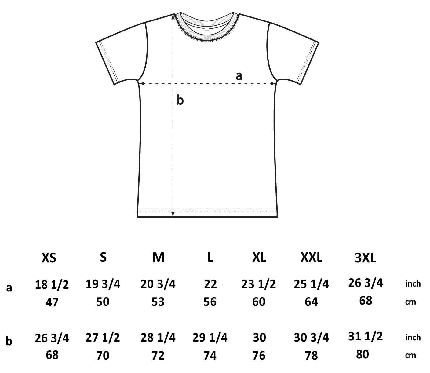 Lp Shirt Size Chart
