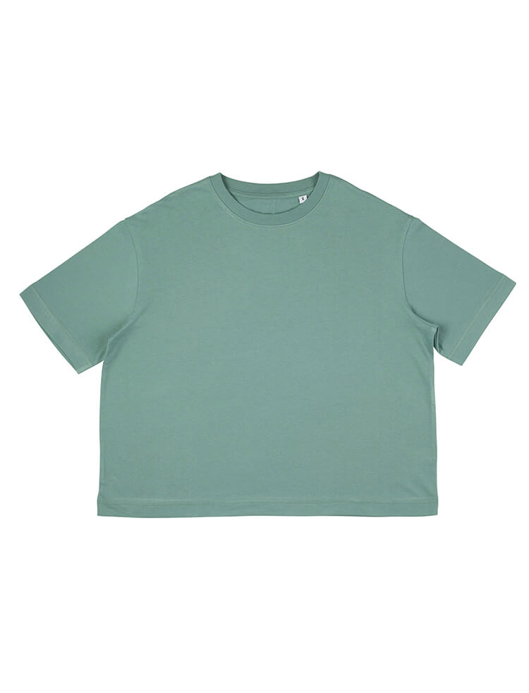 COR26 CAMISETA OVERSIZE MUJER Sage Green