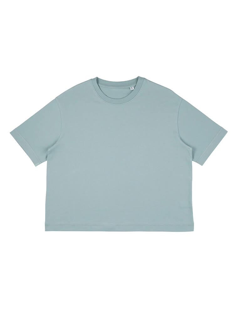 COR26 CAMISETA OVERSIZE MUJER Slate Green
