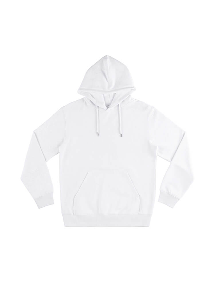 COR51P SUDADERA DE ALTO GRAMAJE HOMBRE / UNISEX  White