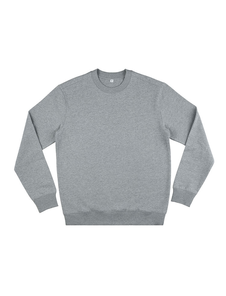 COR62 SUÉTER ALTO GRAMAJE HOMBRE / UNISEX Melange Grey